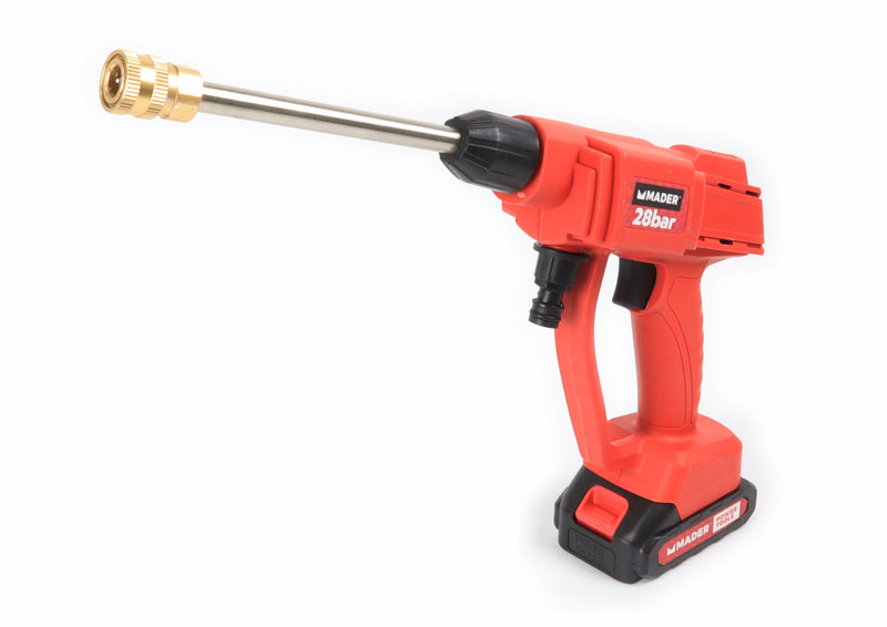Boquilla de lavado a presión, 21 V, 1,5 Ah, 28 bar - MADER®