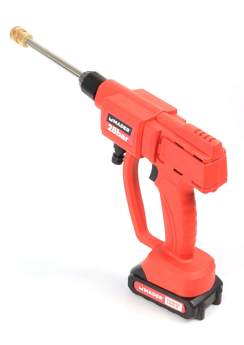 Boquilla de lavado a presión, 21 V, 1,5 Ah, 28 bar - MADER®