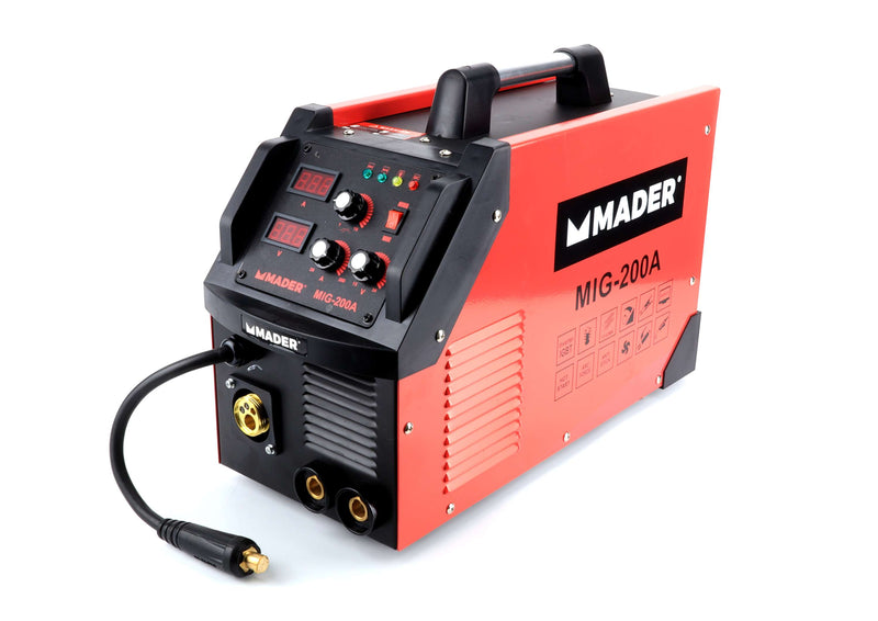 Soldadora Inverter Antiadherente 3 en 1, 200 A - MADER®