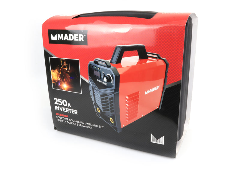 Máquina de soldadura inverter, 250A - MADER®