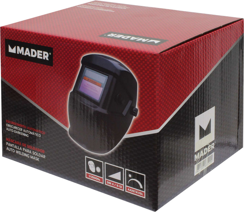 Máscara de Soldador Escurecimento Automático, 25000S