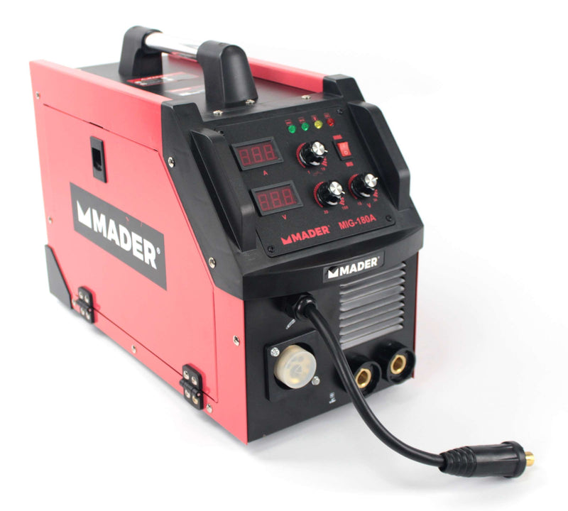 Soldadora Inverter, Antiadherente, 3 en 1, 180 A - MADER®