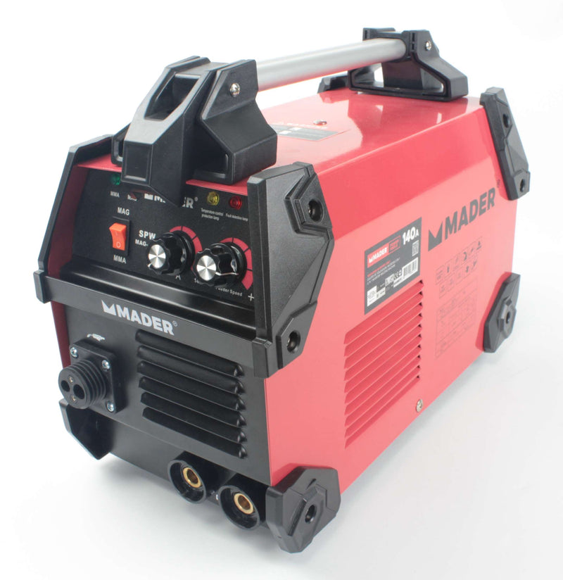 Soldadora Inverter, Antiadherente, 3 en 1, 140 A - MADER®