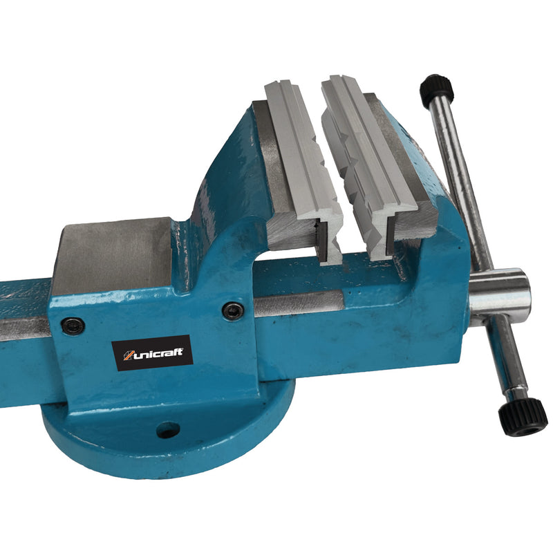 Unicraft (6355006) Mordazas magnéticas de aluminio en forma de prisma, antihuellas MAS 125 P