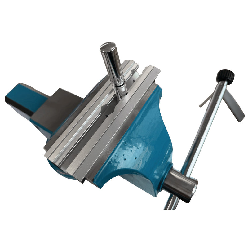 Unicraft (6355007) Mordazas magnéticas de aluminio en forma de prisma sin marcas MAS 150 P