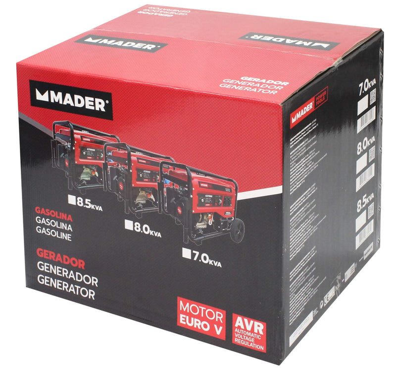 Gerador Monofásico, 8 Kva, Arranque Elétrico