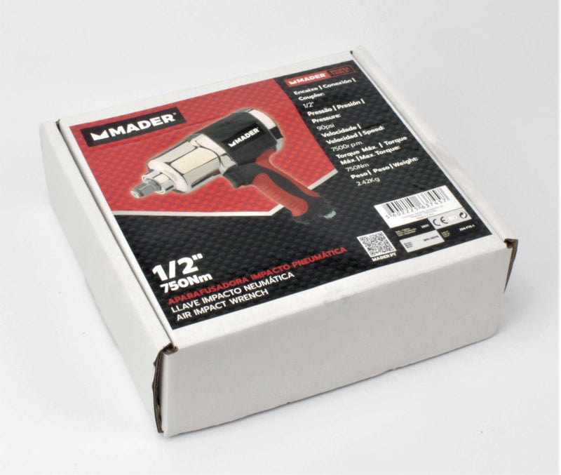 Llave de impacto neumática de 1/2", 750 Nm - MADER®
