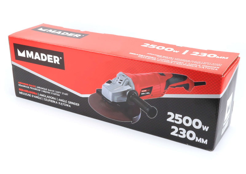 Rebarbadora 230mm, 2500W, Arranque Suave