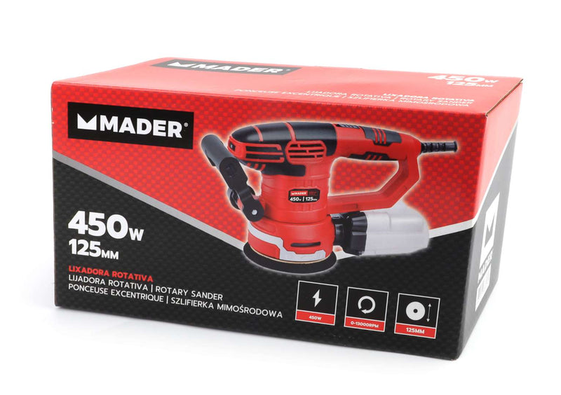 Lixadora Rotativa 450W, 125mm