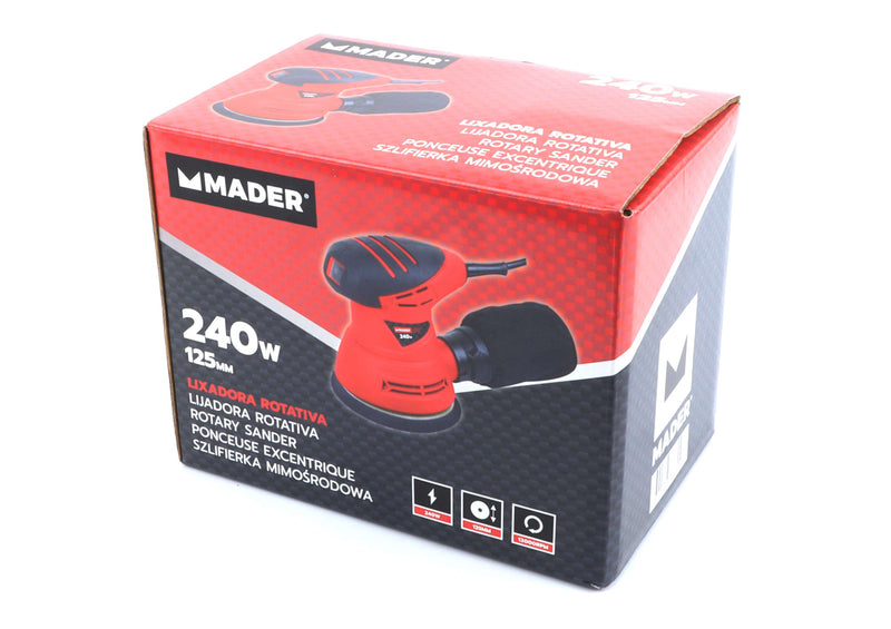 Lixadora Rotativa 240W, 125mm