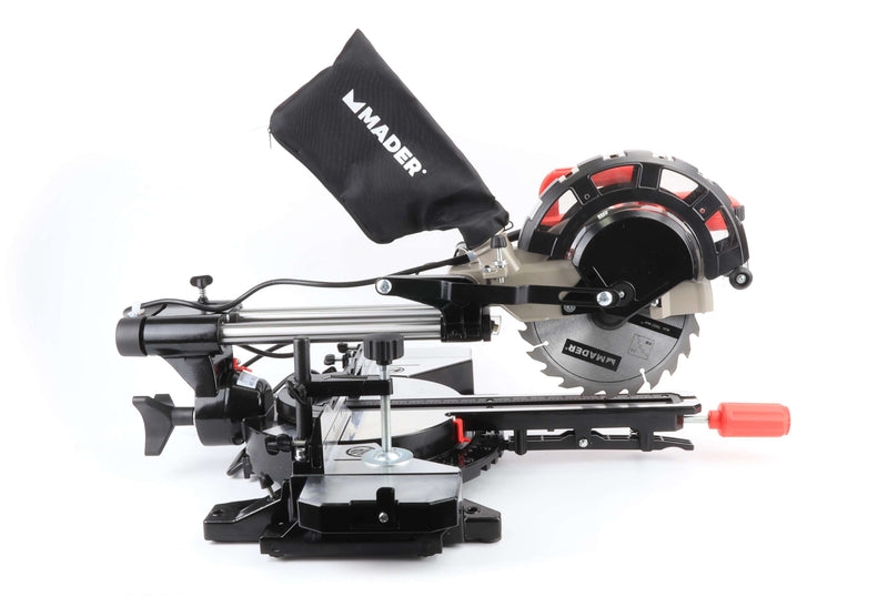 Sierra ingletadora, 210 mm, 2000 W, láser - MADER®