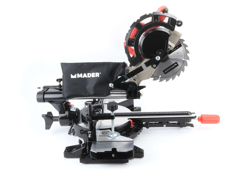 Sierra ingletadora, 210 mm, 2000 W, láser - MADER®