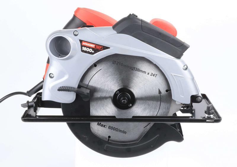 Circular Saw, with Laser, 1800W, 210mm - MADER®