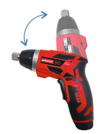 Aparafusadora a Bateria 3.6V, 44 Bits