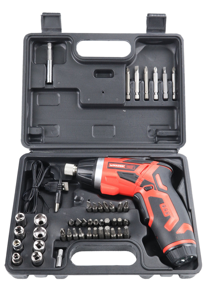 Aparafusadora a Bateria 3.6V, 44 Bits