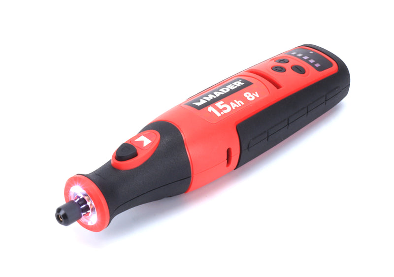 Mini Berbequim Retificador a Bateria, 8V, 1.5Ah