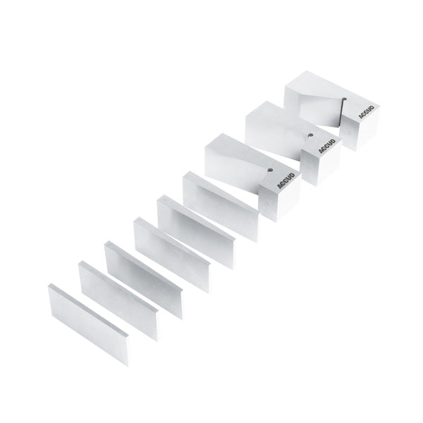 Conjunto de placas angulares universais Accud (646)