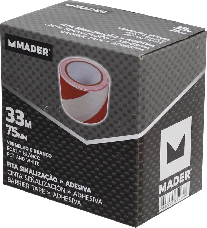 Fita Sinalizadora Adesiva, 33m x 7cm