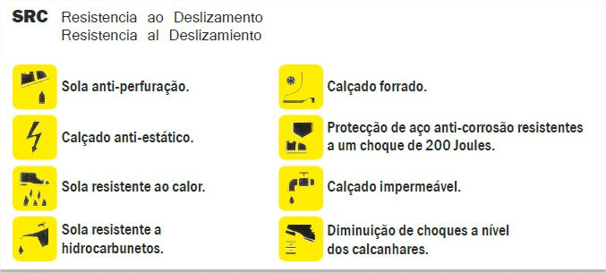 Safety Shoe, Kevlar (S+T), S1P-SRC, SN5813, Nº37 - MADER®