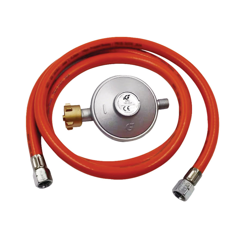 Redutor de pressão Unicraft (6520000) 700 mbar com mangueira de gás de 1,5 m