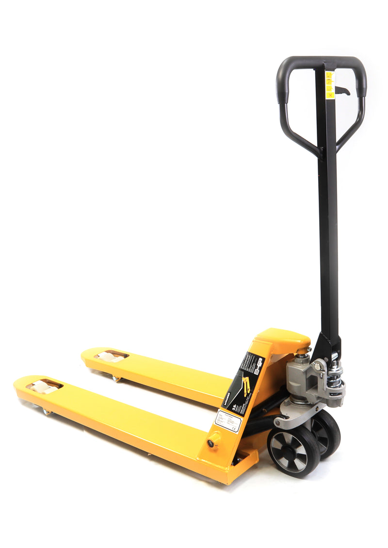 Pallets Truck Hydraulic, 2.5Ton, 540mm, Rubber Wheel + Nylon - MADER®