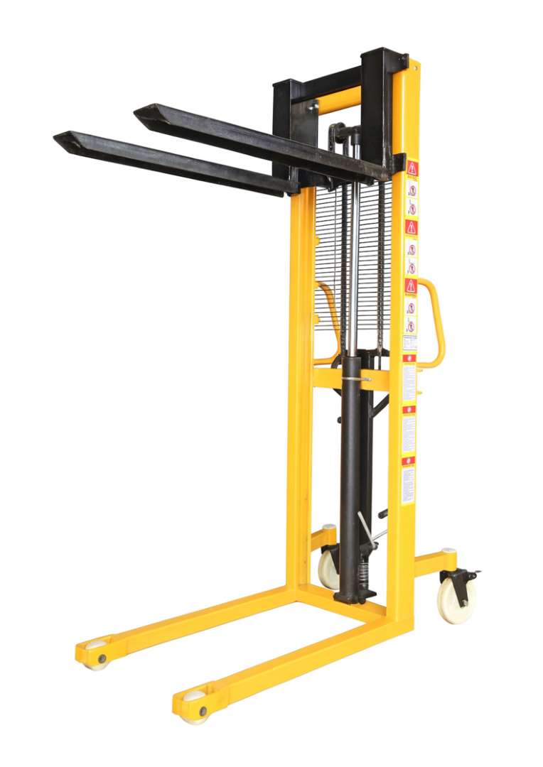 Hydraulic Stacker Pallets / Pallets Truck, Nylon Wheels, 1Ton - MADER®