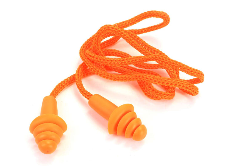Tapones de goma para los oídos con cordón - MADER®