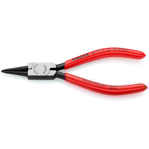 Alicate para anéis de retenção Knipex (44 11 J1) Para anéis de retenção internos em furos