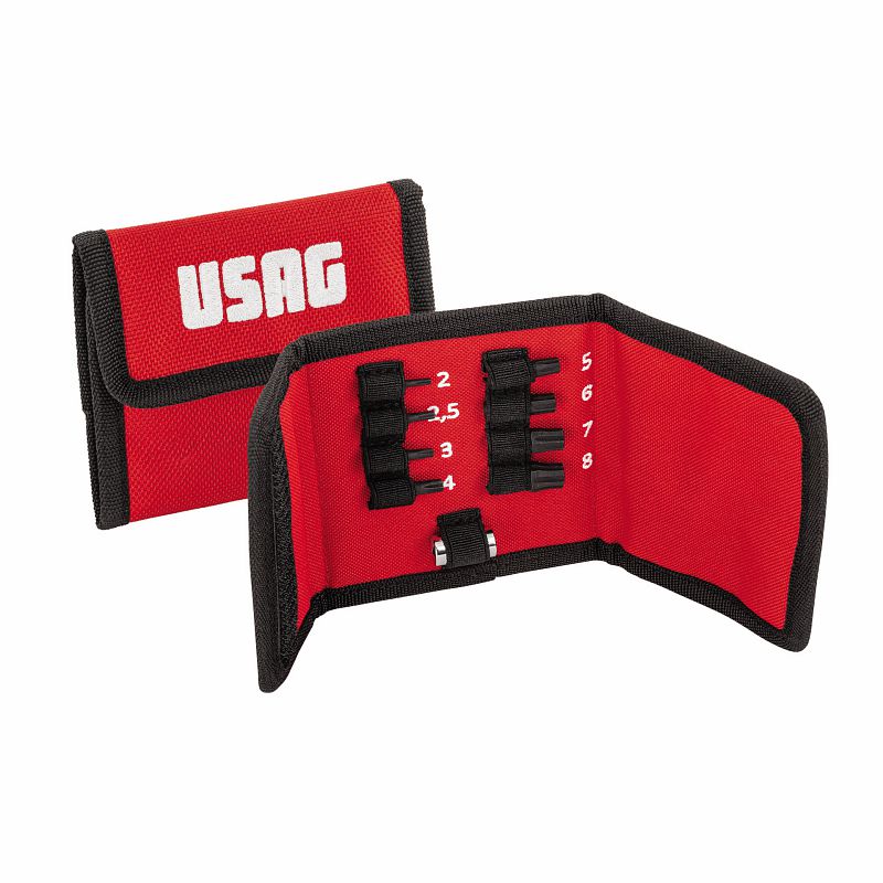 USAG (660 X/B9) Set Of Bits With Special Hexagonal Profile (9 Pcs)