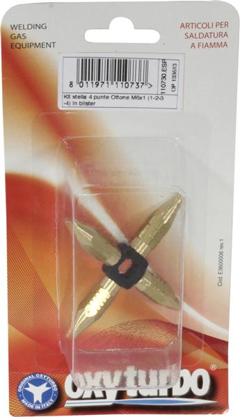 Bico para Soldar, Set90, M6, 4un - OXYTURBO