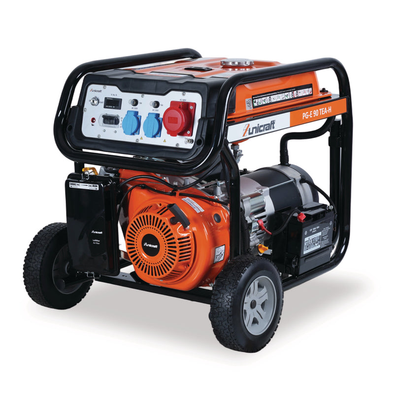 Gerador Síncrono  Gasolina Gerador síncrono Gasolina PG-E 90 TEA-H Unicraft (6706093)