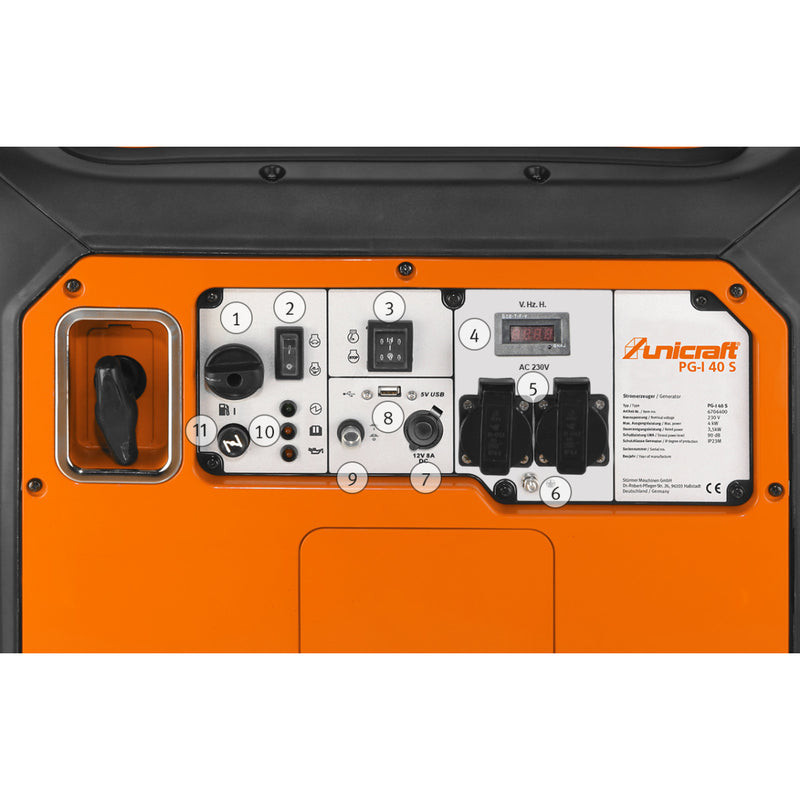 Gerador inversor Unicraft (6706400) PG-I 40 S