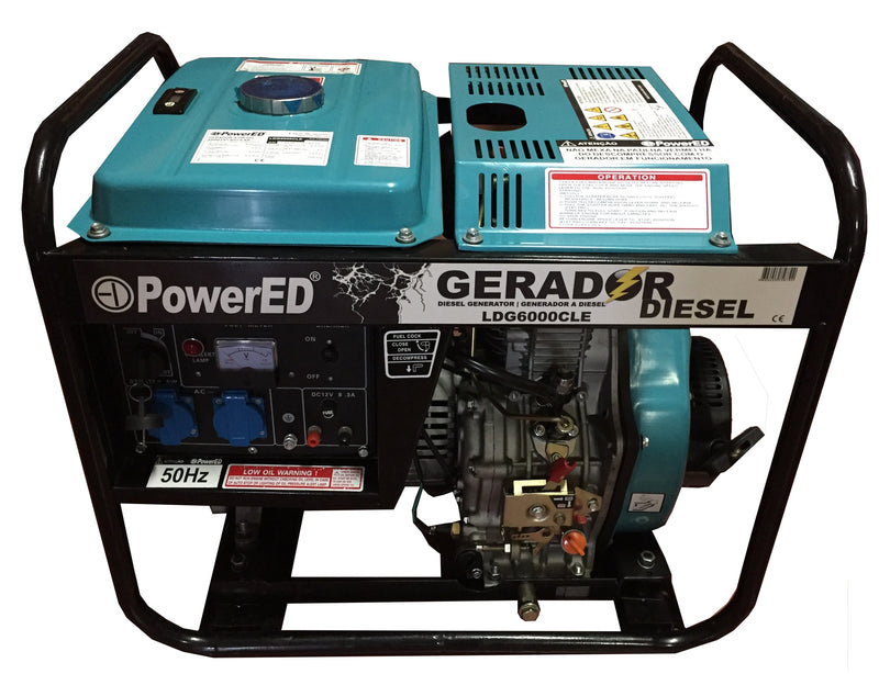 Gerador Diesel A/E Pdg6000cle 230v Alimentado