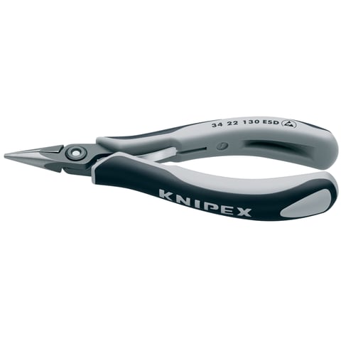 Knipex (34 22 130 ESD) Precision Electronics Gripping Pliers ESD