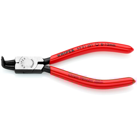 Alicate para anéis de retenção Knipex (44 21 J01) Para anéis de retenção interiores em furos
