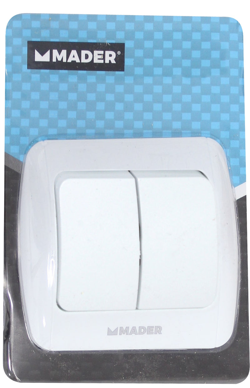 Interruptor interior, doble - MADER®