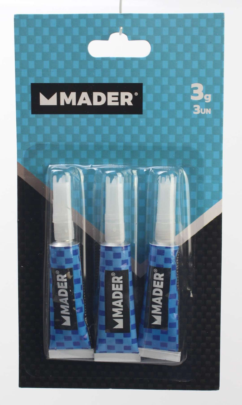 Superpegamento, 3 g - 3 unidades - MADER®