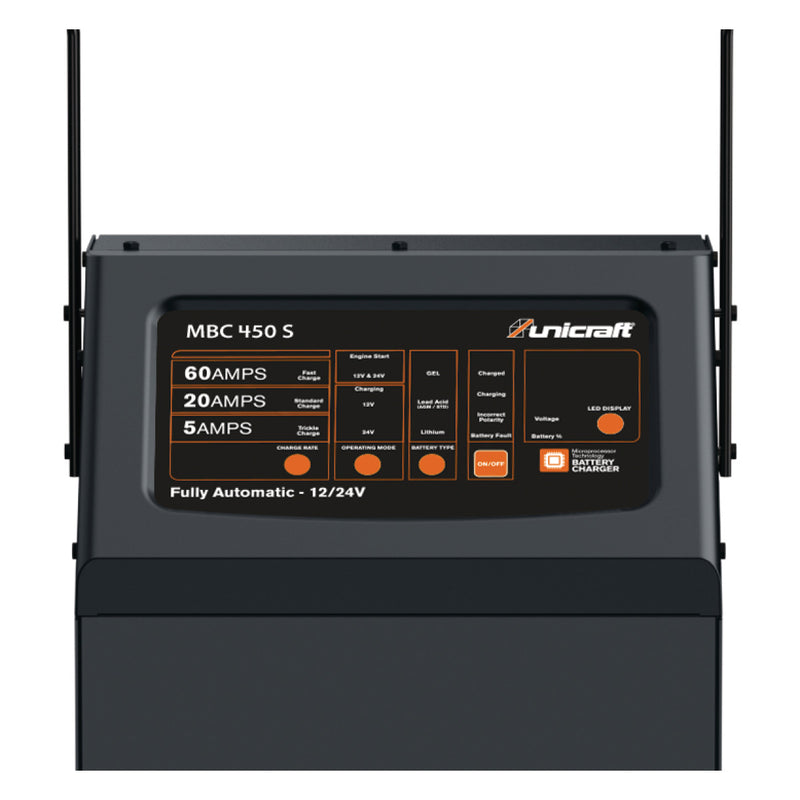 Carregador/Acionador de Bateria Unicraft (6850515) MBC 450 S