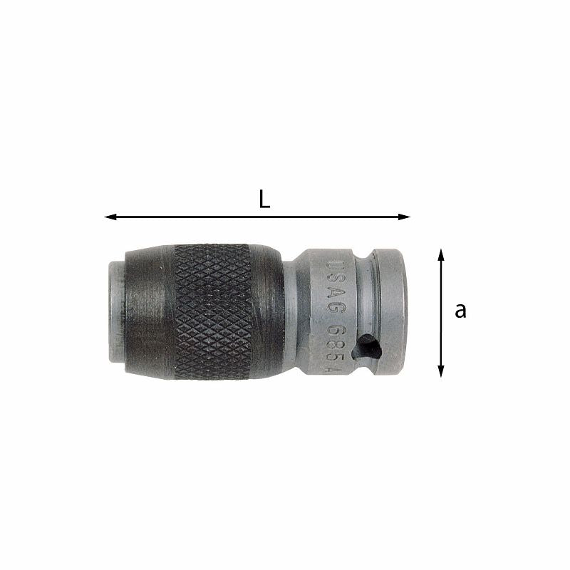 USAG (685 A) Impact Bit-Holder Sockets