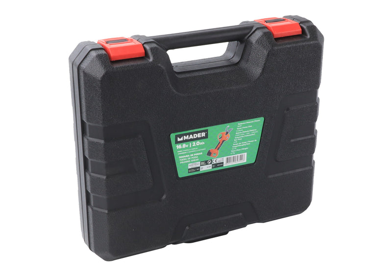 Pruning Shear, Battery 16.8V, 2.0Ah, with Display - MADER®