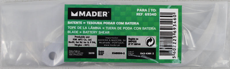 Hoja para tijera de podar 69340 - MADER®