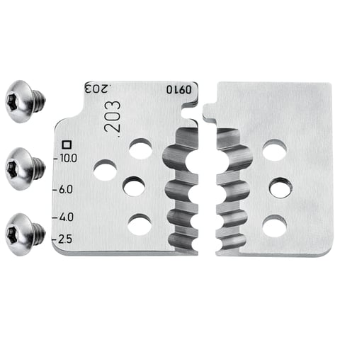 Knipex (12 19 10) 1 conjunto de lâminas sobressalentes para 12 12 10