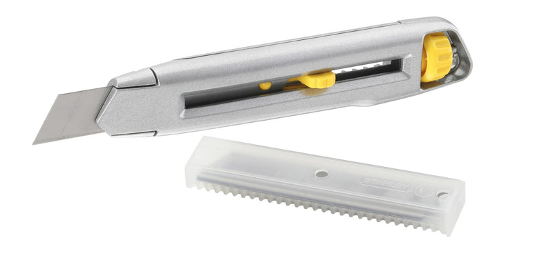 Stanley (1-10-018) Faca metálica InterLock de 18 mm