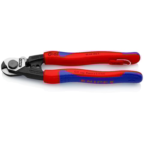 Knipex (95 62 190 T) Cortacables de acero forjado