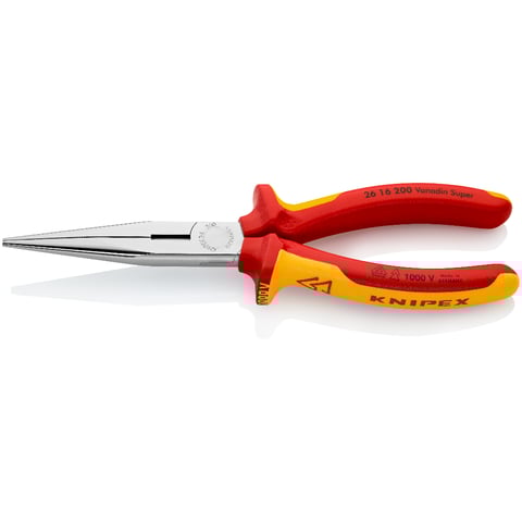Alicate de corte lateral Knipex (26 16 200) com ponta fina (alicate de bico de cegonha)
