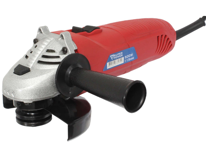 Amoladora angular, 115 mm, 500 W - SUPER POTENCIA