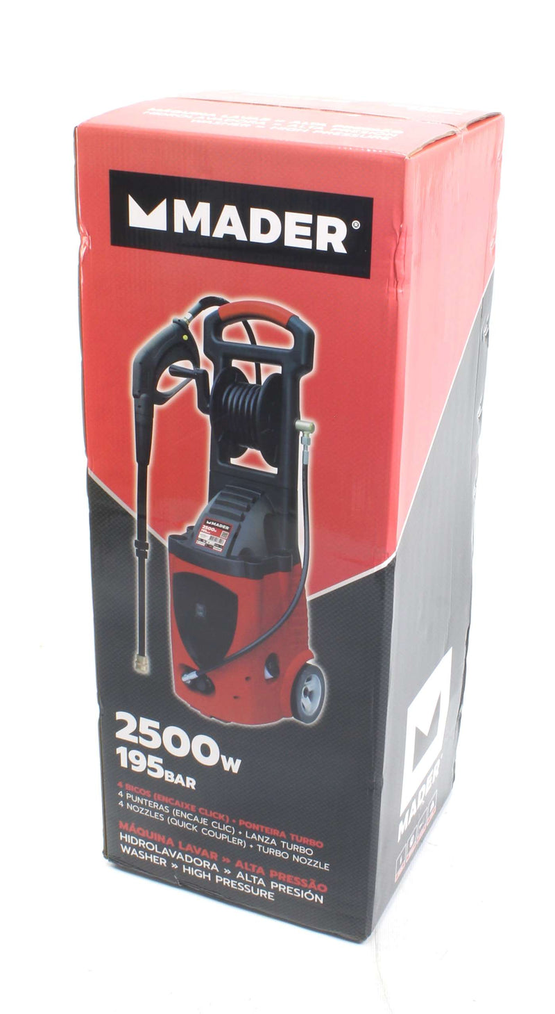Hidrolavadora de alta presión, 195 EWBar, 2500W - MADER®