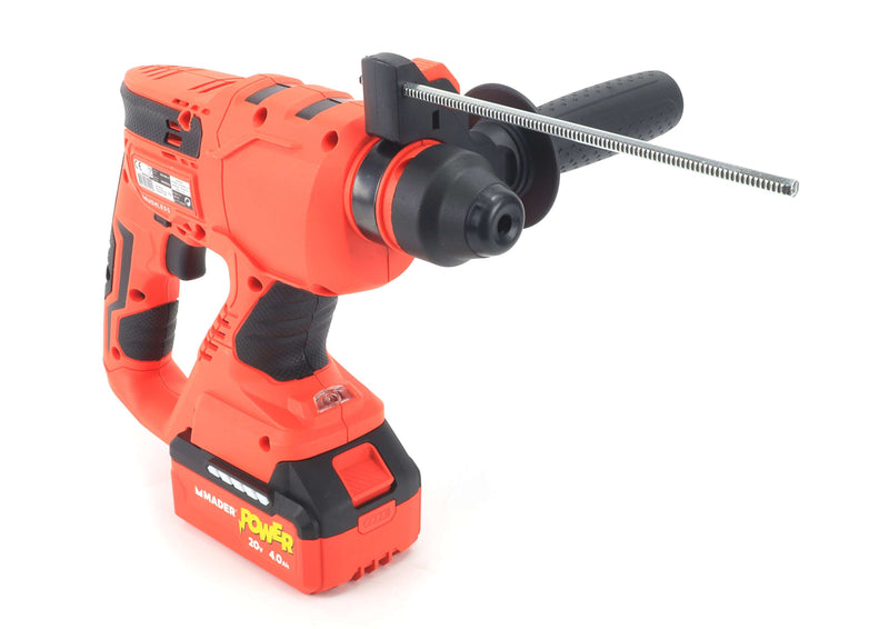 Taladro percutor rotativo, 18/20 V, 4500 BMP - MADER POWER®