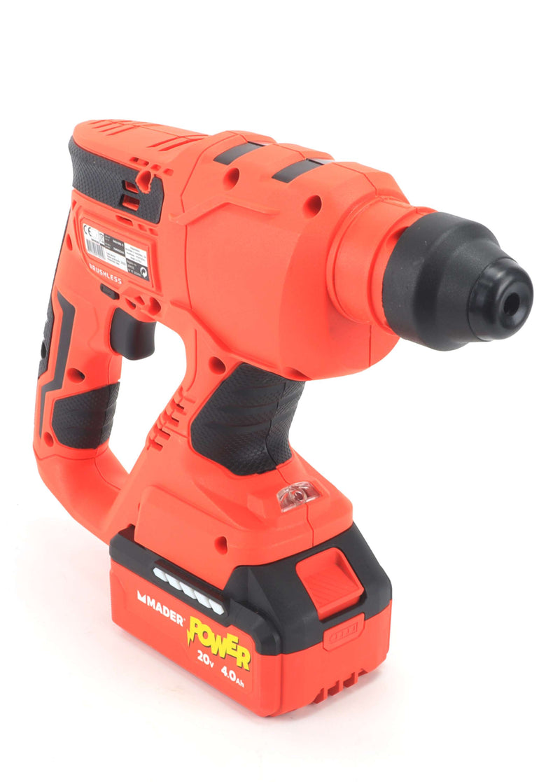 Taladro percutor rotativo, 18/20 V, 4500 BMP - MADER POWER®
