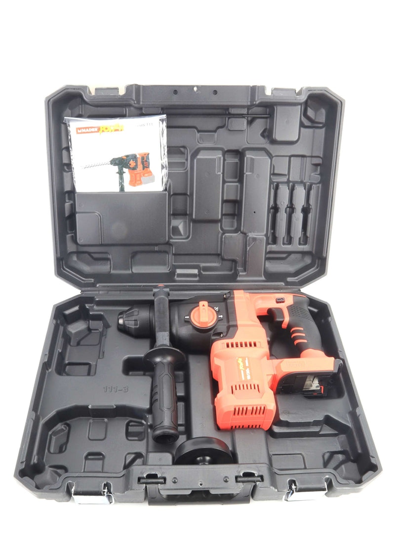 Martillo perforador, 18/20 V, 5100 BPM - MADER POWER®